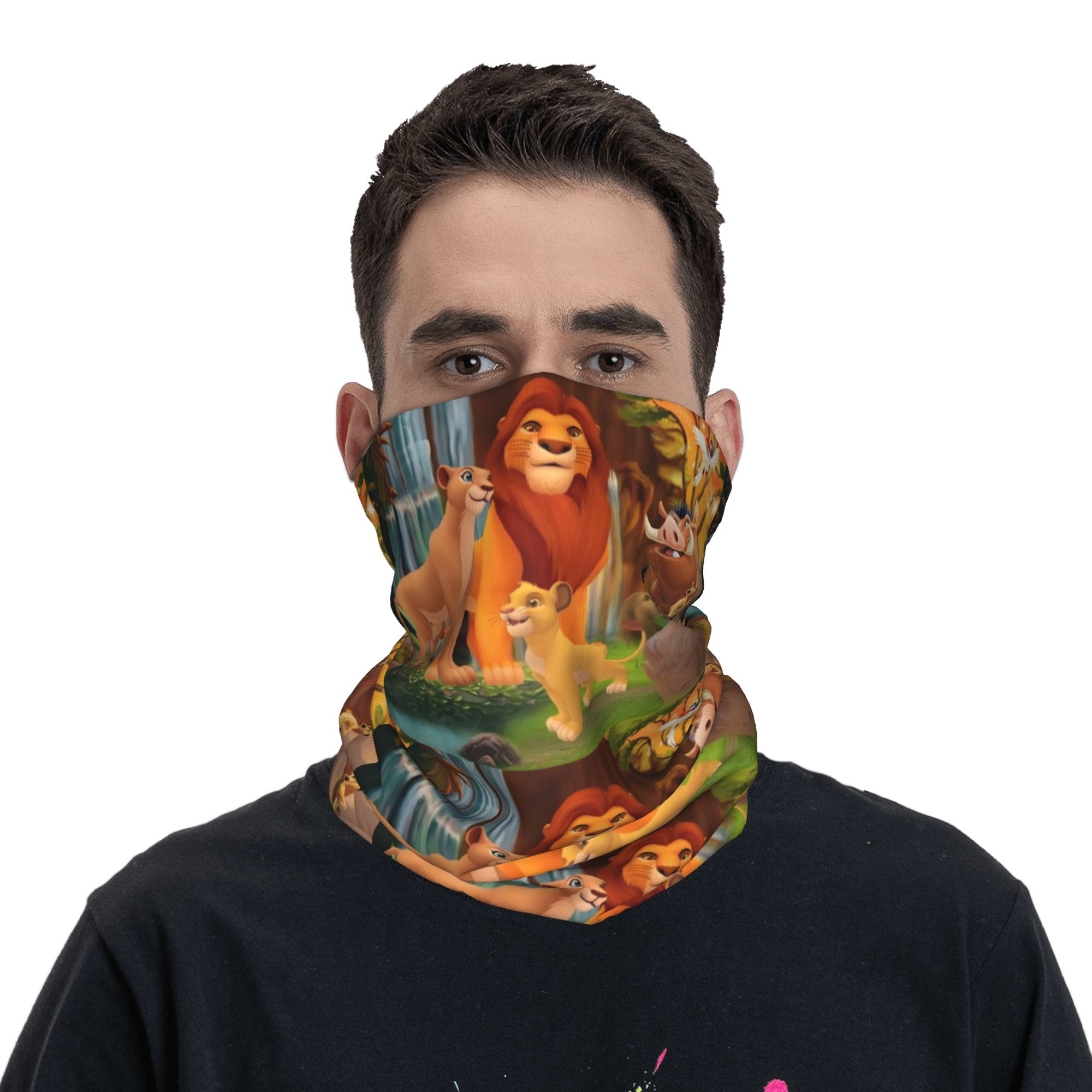 Custom The L-Lions K-Kings Ban - Neck Gaiter Face Cover ulasan dan harga