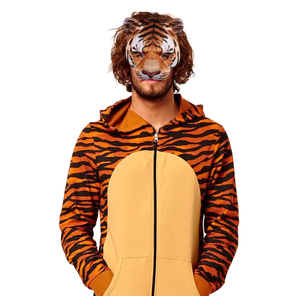 3D Animal Mask Halloween Masqu - Respirator Half Face ulasan dan harga