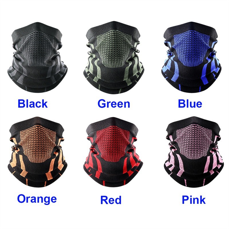 New Face Bandana Mask Cover Ne - Neck Gaiter Face Cover ulasan dan harga