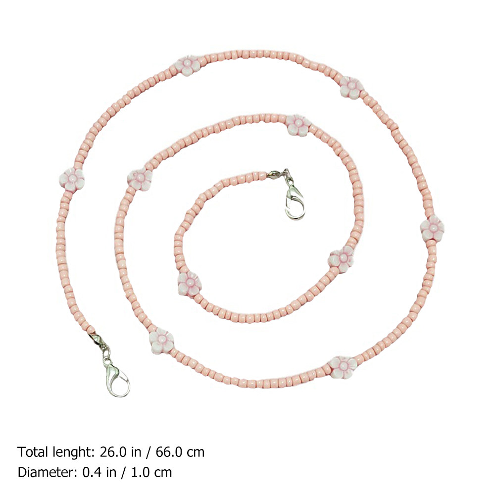 Bohemian Beaded Mask Lanyard C - Mask Chain Holder ulasan dan harga