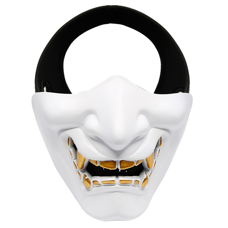 Masks Half Oni Cosplay Decor S - Respirator Half Face ulasan dan harga