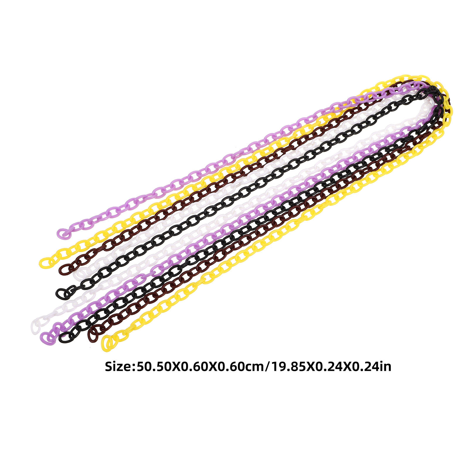 10Pcs Colorful Plastic Watch C - Mask Chain Holder ulasan dan harga