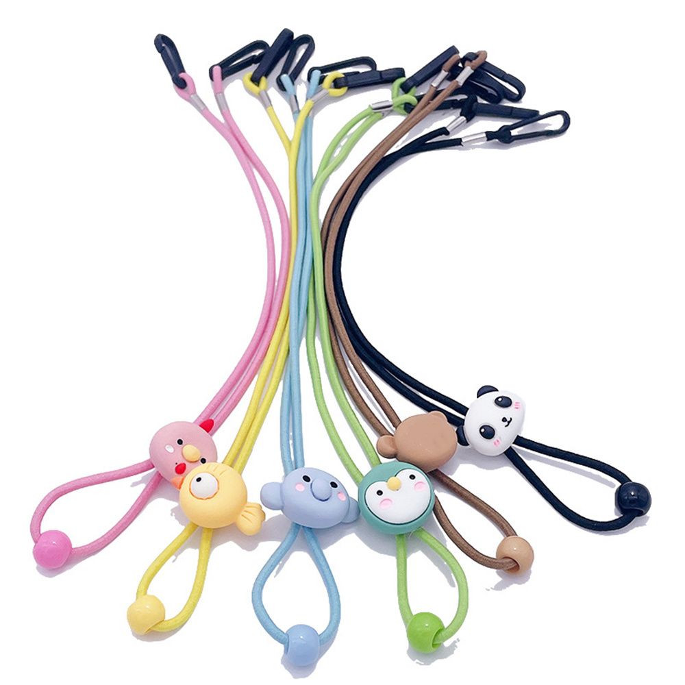 Cartoon Adjustable Strap Mask  - Mask Lanyard Adjustable ulasan dan harga